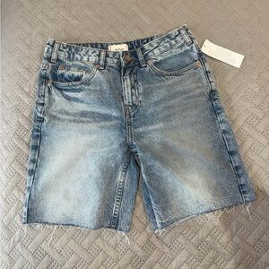 Men's Blue Denim Shorts